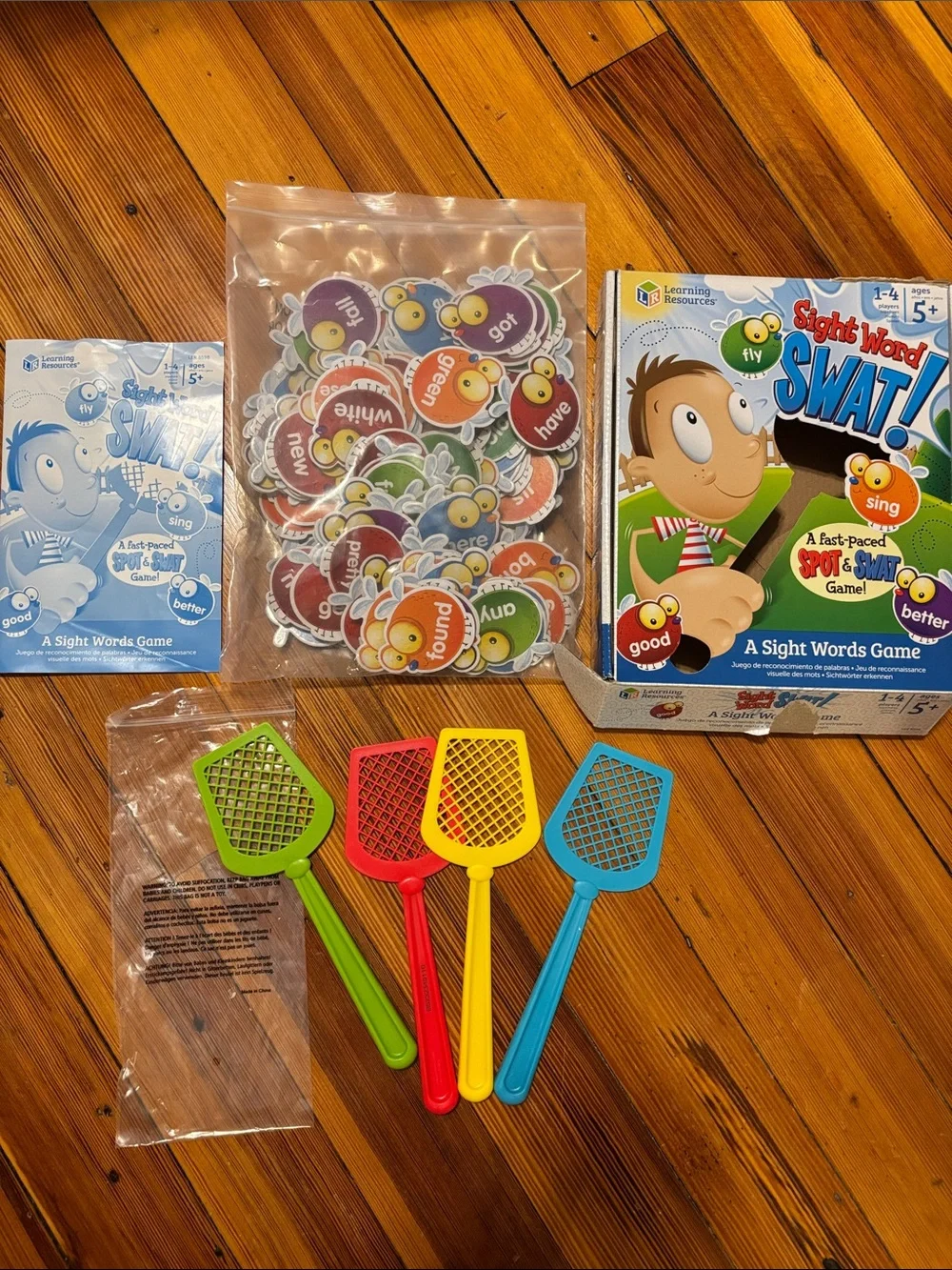 Learning Resources Sight Word Swat! Game - Multicolor